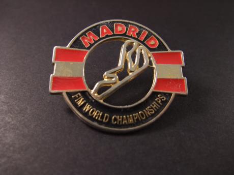 FIM Motor World Championship Madrid Spanje